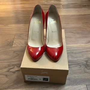 Christian louboutin pumps, dorissima patent leather 100